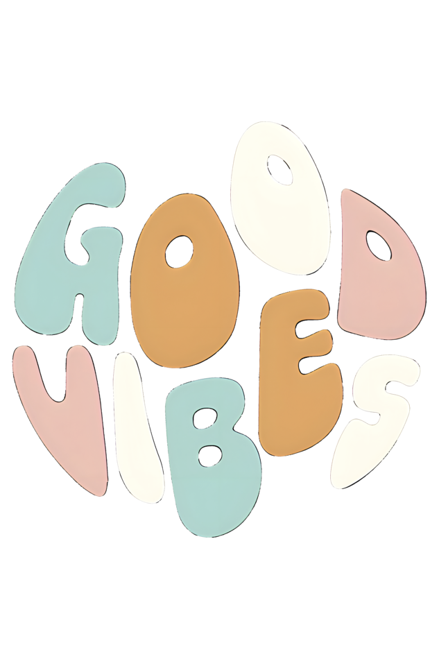 Good Vibes Female T-Shirt Dress