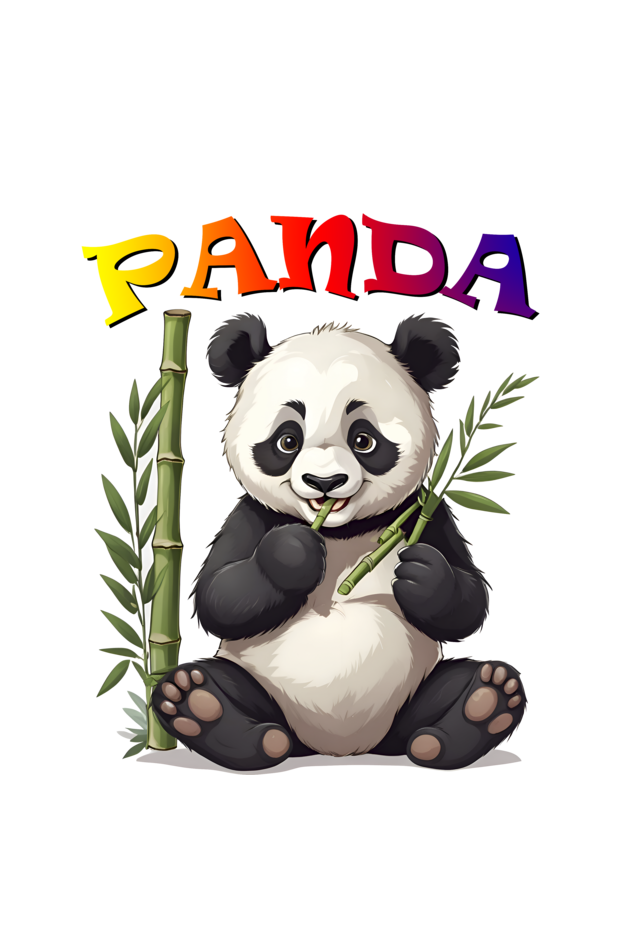 Panda Unisex Hooded Sweatshirt
