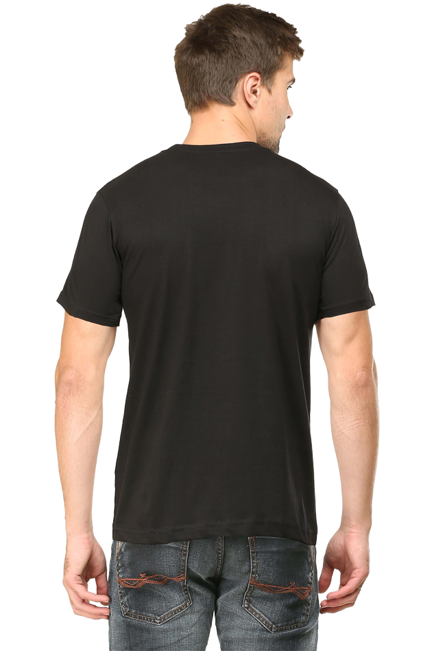 Superman V-Neck T-Shirt BLACK