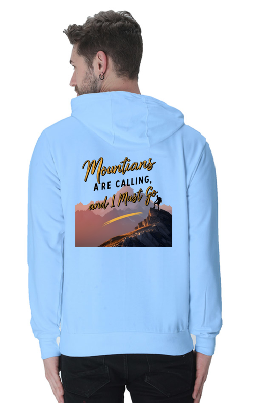 Mountains Are Calling Unisex Hooded Sweatshirt